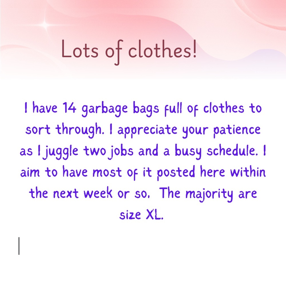 Assorted Clothing Collection